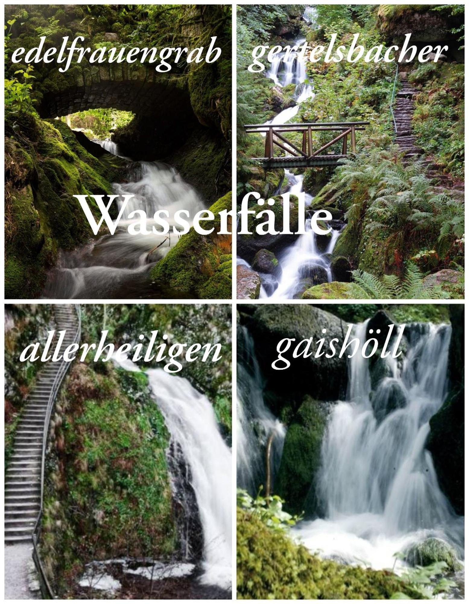 Gaishoell-Wasserfaelle Apartment Schwarzwald Sasbachwalden Exterior foto